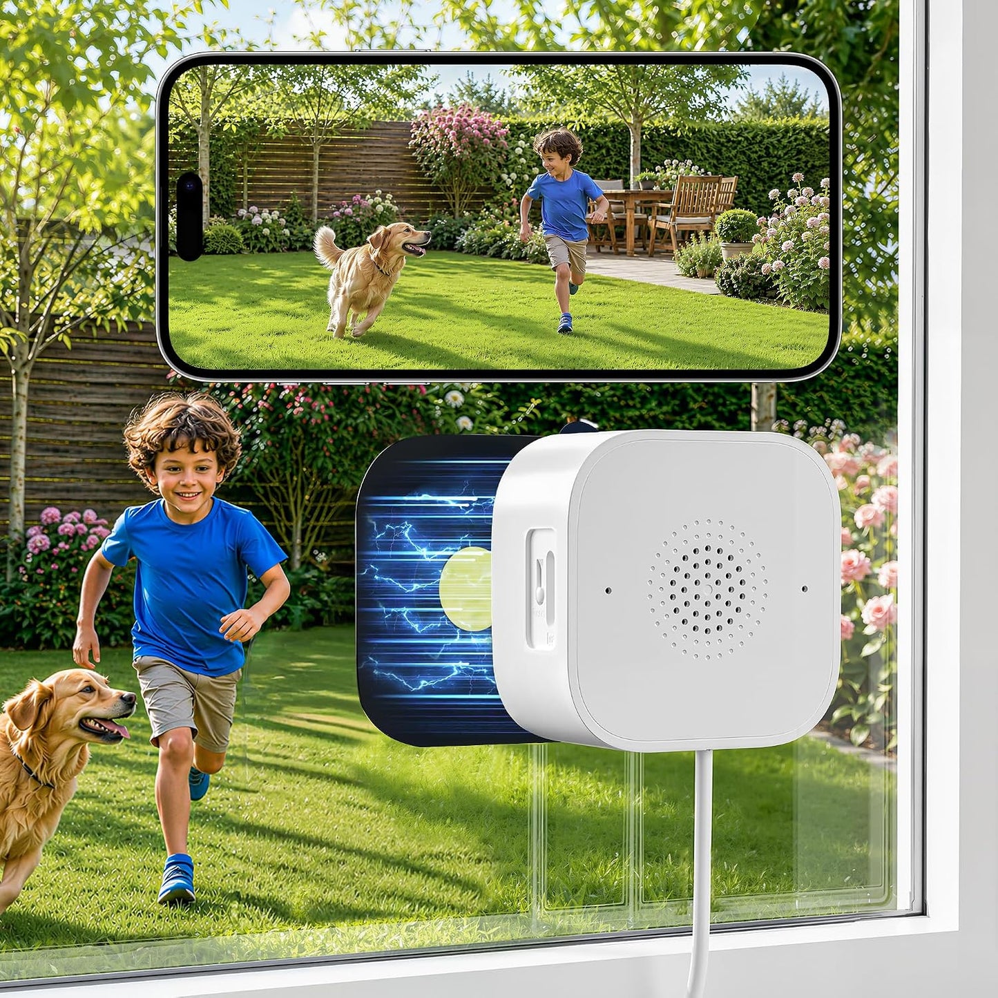 W7 Window camera for security