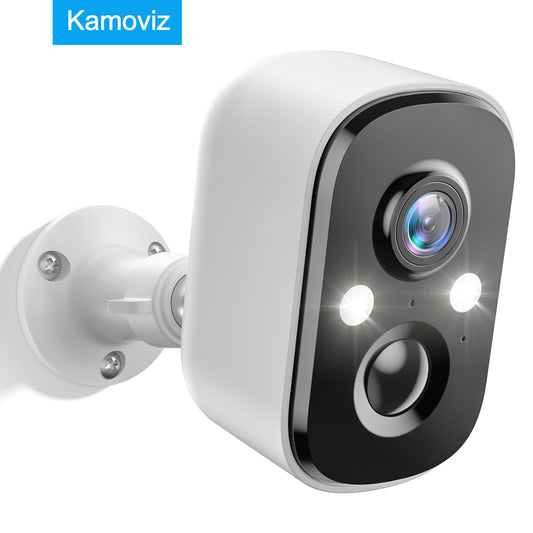 Kamoviz 3MP Battery Video Monitors With Amazon Alexa